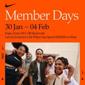 Nike-Member-Days-Sale-at-Johor-Premium-Outlets-350x350 - Apparels Fashion Accessories Fashion Lifestyle & Department Store Footwear Johor Malaysia Sales 
