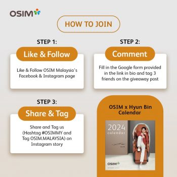 OSIM-First-Giveaway-in-2024-1-350x350 - Beauty & Health Events & Fairs Johor Kedah Kelantan Kuala Lumpur Massage Melaka Negeri Sembilan Pahang Penang Perak Perlis Putrajaya Sabah Sarawak Selangor Terengganu 