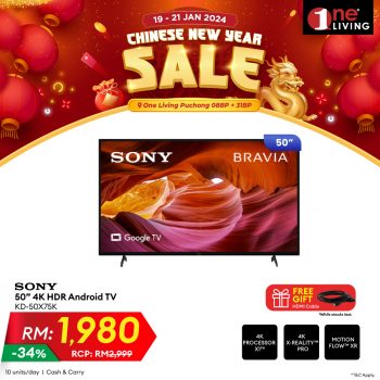 One-Living-Chinese-New-Year-Sale-13-350x350 - Electronics & Computers Home Appliances Kitchen Appliances Malaysia Sales Selangor 