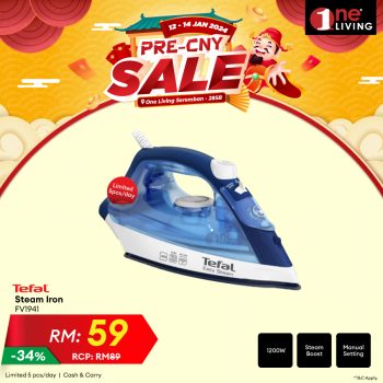 One-Living-Pre-CNY-Sale-1-1-350x350 - Electronics & Computers Home Appliances Kitchen Appliances Negeri Sembilan Warehouse Sale & Clearance in Malaysia 