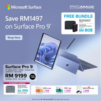 PC-Image-Microsoft-Surface-Pro-9-Promo-1-350x350 - Electronics & Computers IT Gadgets Accessories Johor Kedah Kelantan Kuala Lumpur Laptop Melaka Negeri Sembilan Online Store Pahang Penang Perak Perlis Promotions & Freebies Putrajaya Sabah Sarawak Selangor Terengganu 