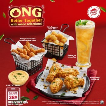 Pizza-Hut-Ong-Better-Together-with-More-Selection-350x350 - Food , Restaurant & Pub Johor Kedah Kelantan Kuala Lumpur Melaka Negeri Sembilan Online Store Pahang Penang Perak Perlis Pizza Promotions & Freebies Putrajaya Sabah Sarawak Selangor Terengganu 