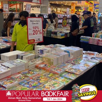 Popular-Bookfair-at-Aiman-Mall-350x350 - Books & Magazines Events & Fairs Sarawak Stationery 