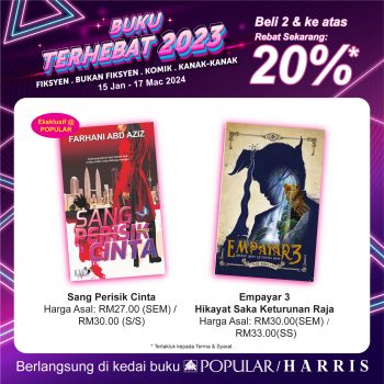 Popular-The-BEST-Books-of-2023-Promo-10-350x350 - Books & Magazines Johor Kedah Kelantan Kuala Lumpur Melaka Negeri Sembilan Online Store Pahang Penang Perak Perlis Promotions & Freebies Putrajaya Sabah Sarawak Selangor Stationery Terengganu 