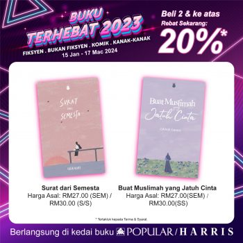 Popular-The-BEST-Books-of-2023-Promo-4-350x350 - Books & Magazines Johor Kedah Kelantan Kuala Lumpur Melaka Negeri Sembilan Online Store Pahang Penang Perak Perlis Promotions & Freebies Putrajaya Sabah Sarawak Selangor Stationery Terengganu 