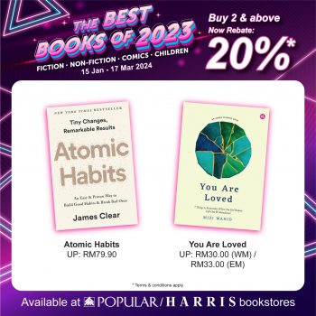 Popular-The-BEST-Books-of-2023-Promo-7-350x350 - Books & Magazines Johor Kedah Kelantan Kuala Lumpur Melaka Negeri Sembilan Online Store Pahang Penang Perak Perlis Promotions & Freebies Putrajaya Sabah Sarawak Selangor Stationery Terengganu 