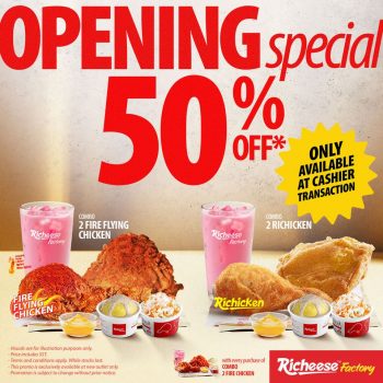 Richeese-Factory-Opening-Deal-at-Central-i-City-2-350x350 - Food , Restaurant & Pub Promotions & Freebies Selangor 
