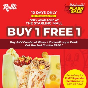 Rollti-Superstar-Exclusive-Deal-350x350 - Food , Restaurant & Pub Promotions & Freebies Selangor 