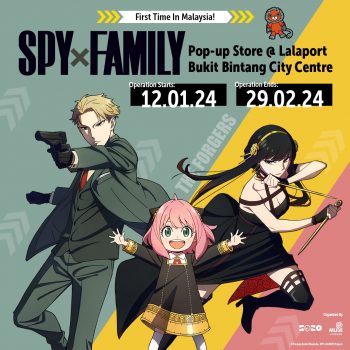 SPY-×-FAMILY-Pop-up-Store-at-LaLaport-BUKIT-BINTANG-CITY-CENTRE-350x350 - Kuala Lumpur Promotions & Freebies Selangor Shopping Malls 