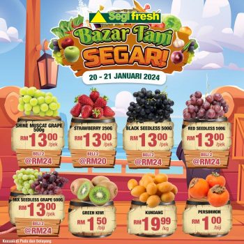 Segi-Fresh-Bazar-Tani-Segar-Promotion-1-350x350 - Johor Kedah Kelantan Kuala Lumpur Melaka Negeri Sembilan Pahang Penang Perak Perlis Promotions & Freebies Putrajaya Sabah Sarawak Selangor Supermarket & Hypermarket Terengganu 