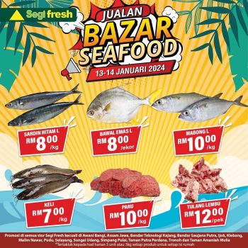 Segi-Fresh-Jualan-Bazar-Seafood-Promotion-350x350 - Johor Kedah Kelantan Kuala Lumpur Melaka Negeri Sembilan Pahang Penang Perak Perlis Promotions & Freebies Putrajaya Selangor Supermarket & Hypermarket 