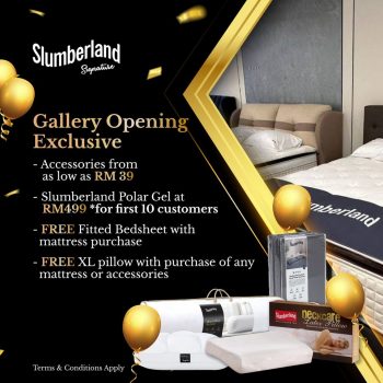 Slumberland-Grand-Opening-Deal-at-Signature-PJ-1-350x350 - Beddings Home & Garden & Tools Mattress Promotions & Freebies Selangor 