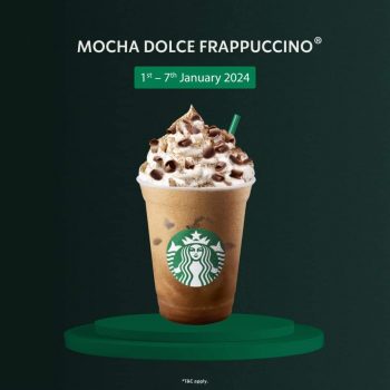 Starbucks-Mocha-Dolce-Frappuccino-30-Off-Promo-350x350 - Beverages Food , Restaurant & Pub Johor Kedah Kelantan Kuala Lumpur Melaka Negeri Sembilan Pahang Penang Perak Perlis Promotions & Freebies Putrajaya Sabah Sarawak Selangor Terengganu 