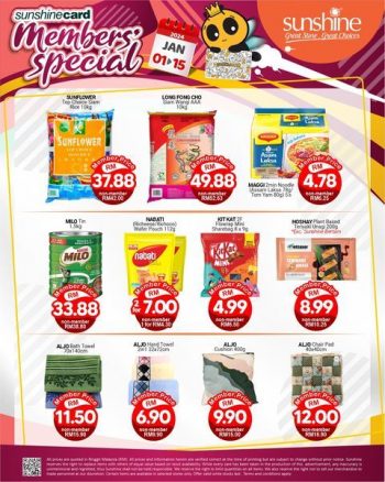 Sunshine-Card-Members-Promotion-350x438 - Penang Promotions & Freebies Supermarket & Hypermarket 