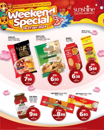 Sunshine-Pre-CNY-Weekend-Promotion-2-350x437 - Johor Kedah Kelantan Kuala Lumpur Melaka Negeri Sembilan Pahang Penang Perak Perlis Promotions & Freebies Putrajaya Sabah Sarawak Selangor Supermarket & Hypermarket Terengganu 