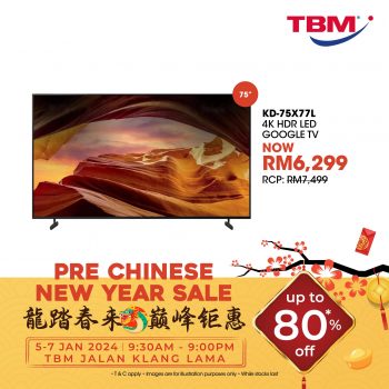 TBM-Pre-Chinese-New-Year-Sale-16-350x350 - Electronics & Computers Home Appliances Kitchen Appliances Kuala Lumpur Malaysia Sales Selangor 