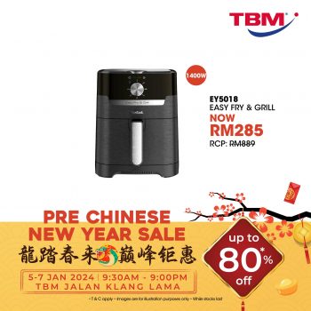 TBM-Pre-Chinese-New-Year-Sale-8-350x350 - Electronics & Computers Home Appliances Kitchen Appliances Kuala Lumpur Malaysia Sales Selangor 