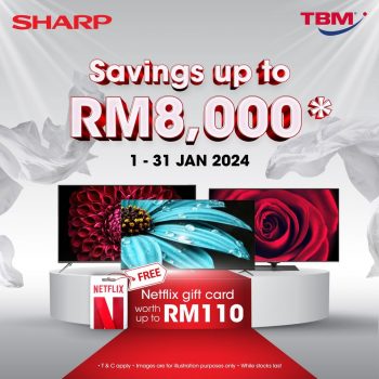 TBM-Saving-up-to-RM8000-with-Sharp-350x350 - Electronics & Computers Home Appliances Johor Kedah Kelantan Kitchen Appliances Kuala Lumpur Melaka Negeri Sembilan Pahang Penang Perak Perlis Promotions & Freebies Putrajaya Sabah Sarawak Selangor Terengganu 