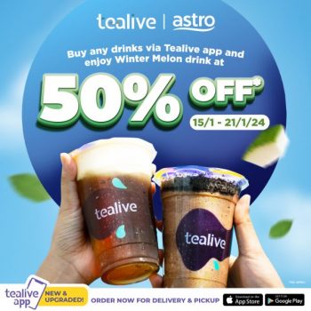 Tealive-50-OFF-Winter-Melon-Cooler-Promotion-350x350 - Beverages Food , Restaurant & Pub Johor Kedah Kelantan Kuala Lumpur Melaka Negeri Sembilan Pahang Penang Perak Perlis Promotions & Freebies Putrajaya Sabah Sarawak Selangor Terengganu 