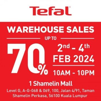 Tefel-Warehouse-Sale-at-1-Shamelin-Mall-350x350 - Electronics & Computers Home Appliances Kitchen Appliances Kuala Lumpur Selangor Warehouse Sale & Clearance in Malaysia 