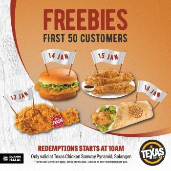 Texas-Chicken-ReOpening-Special-at-Sunway-Pyramid-1-350x350 - Food , Restaurant & Pub Promotions & Freebies Selangor 
