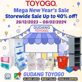 Toyogo-Mega-New-Years-Sale-1-350x350 - Home & Garden & Tools Kitchenware Kuala Lumpur Malaysia Sales Selangor 