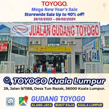 Toyogo-Mega-New-Years-Sale-11-350x350 - Home & Garden & Tools Kitchenware Kuala Lumpur Malaysia Sales Selangor 