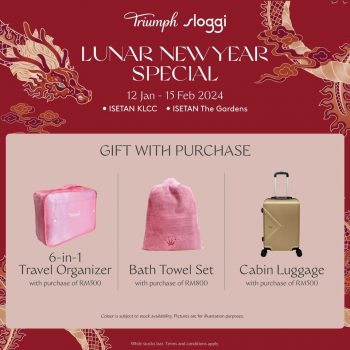 Triumph-Sloggi-Lunar-New-Year-Special-at-Isetan-2-350x350 - Fashion Accessories Fashion Lifestyle & Department Store Kuala Lumpur Lingerie Promotions & Freebies Selangor Underwear 