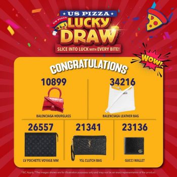 US-Pizza-Lucky-Draw-Winner-Announcement-3-350x350 - Events & Fairs Food , Restaurant & Pub Pizza 