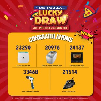 US-Pizza-Lucky-Draw-Winner-Announcement-6-350x350 - Events & Fairs Food , Restaurant & Pub Pizza 