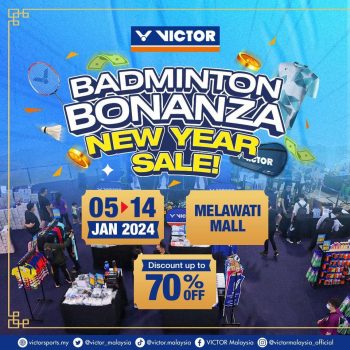 VICTOR-Badminton-Bonanza-New-Year-Sale-350x350 - Apparels Fashion Accessories Fashion Lifestyle & Department Store Kuala Lumpur Selangor Sportswear Warehouse Sale & Clearance in Malaysia 