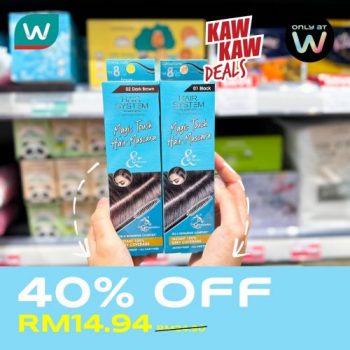 Watsons-Brand-Products-40-OFF-Promotion-1-350x350 - Beauty & Health Cosmetics Health Supplements Johor Kedah Kelantan Kuala Lumpur Melaka Negeri Sembilan Online Store Pahang Penang Perak Perlis Personal Care Promotions & Freebies Putrajaya Sabah Sarawak Selangor Terengganu 