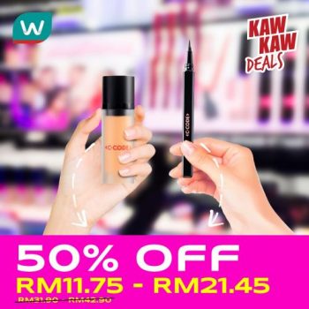 Watsons-Cosmetics-50-off-Promotion-5-350x350 - Beauty & Health Cosmetics Johor Kedah Kelantan Kuala Lumpur Melaka Negeri Sembilan Pahang Penang Perak Perlis Promotions & Freebies Putrajaya Sabah Sarawak Selangor Terengganu 
