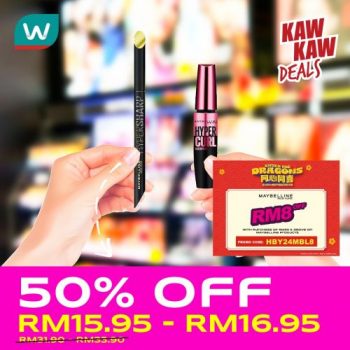 Watsons-Cosmetics-50-off-Promotion-6-350x350 - Beauty & Health Cosmetics Johor Kedah Kelantan Kuala Lumpur Melaka Negeri Sembilan Pahang Penang Perak Perlis Promotions & Freebies Putrajaya Sabah Sarawak Selangor Terengganu 