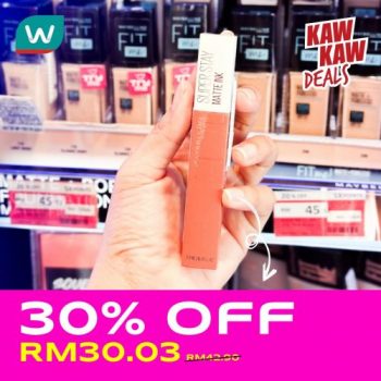 Watsons-Cosmetics-Promotion-Up-To-50-OFF-11-1-350x350 - Beauty & Health Cosmetics Johor Kedah Kelantan Kuala Lumpur Melaka Negeri Sembilan Online Store Pahang Penang Perak Perlis Promotions & Freebies Putrajaya Sabah Sarawak Selangor Terengganu 