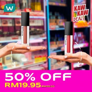 Watsons-Cosmetics-Promotion-Up-To-50-OFF-2-1-350x350 - Beauty & Health Cosmetics Johor Kedah Kelantan Kuala Lumpur Melaka Negeri Sembilan Online Store Pahang Penang Perak Perlis Promotions & Freebies Putrajaya Sabah Sarawak Selangor Terengganu 