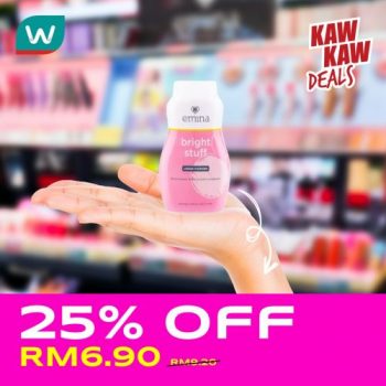 Watsons-Cosmetics-Promotion-Up-To-50-OFF-25-1-350x350 - Beauty & Health Cosmetics Johor Kedah Kelantan Kuala Lumpur Melaka Negeri Sembilan Online Store Pahang Penang Perak Perlis Promotions & Freebies Putrajaya Sabah Sarawak Selangor Terengganu 