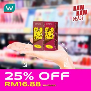 Watsons-Cosmetics-Promotion-Up-To-50-OFF-27-350x350 - Beauty & Health Cosmetics Johor Kedah Kelantan Kuala Lumpur Melaka Negeri Sembilan Online Store Pahang Penang Perak Perlis Promotions & Freebies Putrajaya Sabah Sarawak Selangor Terengganu 