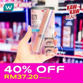 Watsons-Cosmetics-Promotion-Up-To-50-OFF-6-1-350x350 - Beauty & Health Cosmetics Johor Kedah Kelantan Kuala Lumpur Melaka Negeri Sembilan Online Store Pahang Penang Perak Perlis Promotions & Freebies Putrajaya Sabah Sarawak Selangor Terengganu 