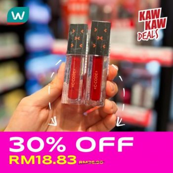 Watsons-Cosmetics-Promotion-Up-To-50-off-14-350x350 - Beauty & Health Cosmetics Johor Kedah Kelantan Kuala Lumpur Melaka Negeri Sembilan Online Store Pahang Penang Perak Perlis Promotions & Freebies Putrajaya Sabah Sarawak Selangor Terengganu 