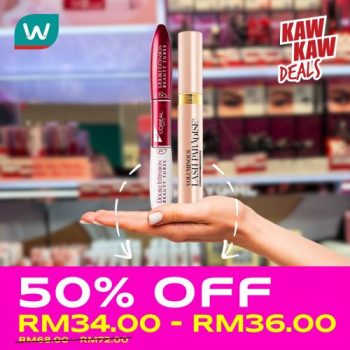 Watsons-Cosmetics-Promotion-Up-To-50-off-15-2-350x350 - Beauty & Health Cosmetics Johor Kedah Kelantan Kuala Lumpur Melaka Negeri Sembilan Online Store Pahang Penang Perak Perlis Promotions & Freebies Putrajaya Sabah Sarawak Selangor Terengganu 