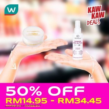 Watsons-Cosmetics-Promotion-Up-To-50-off-17-2-350x350 - Beauty & Health Cosmetics Johor Kedah Kelantan Kuala Lumpur Melaka Negeri Sembilan Online Store Pahang Penang Perak Perlis Promotions & Freebies Putrajaya Sabah Sarawak Selangor Terengganu 