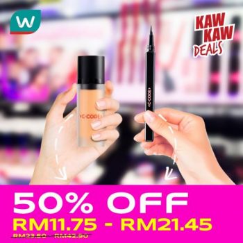 Watsons-Cosmetics-Promotion-Up-To-50-off-2-2-350x350 - Beauty & Health Cosmetics Johor Kedah Kelantan Kuala Lumpur Melaka Negeri Sembilan Online Store Pahang Penang Perak Perlis Promotions & Freebies Putrajaya Sabah Sarawak Selangor Terengganu 