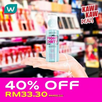 Watsons-Cosmetics-Promotion-Up-To-50-off-3-350x350 - Beauty & Health Cosmetics Johor Kedah Kelantan Kuala Lumpur Melaka Negeri Sembilan Online Store Pahang Penang Perak Perlis Promotions & Freebies Putrajaya Sabah Sarawak Selangor Terengganu 