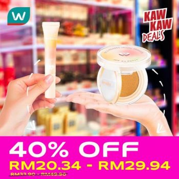 Watsons-Cosmetics-Promotion-Up-To-50-off-5-350x350 - Beauty & Health Cosmetics Johor Kedah Kelantan Kuala Lumpur Melaka Negeri Sembilan Online Store Pahang Penang Perak Perlis Promotions & Freebies Putrajaya Sabah Sarawak Selangor Terengganu 