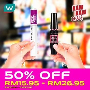 Watsons-Cosmetics-Promotion-Up-To-50-off-8-2-350x350 - Beauty & Health Cosmetics Johor Kedah Kelantan Kuala Lumpur Melaka Negeri Sembilan Online Store Pahang Penang Perak Perlis Promotions & Freebies Putrajaya Sabah Sarawak Selangor Terengganu 