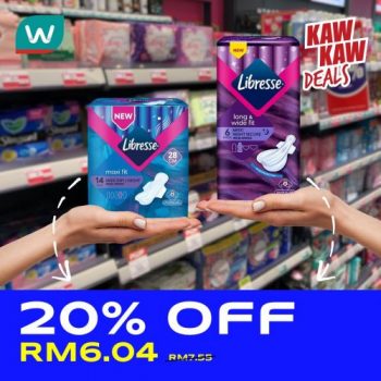 Watsons-Sanitary-Protection-Promotion-Up-To-40-OFF-12-350x350 - Beauty & Health Johor Kedah Kelantan Kuala Lumpur Melaka Negeri Sembilan Pahang Penang Perak Perlis Personal Care Promotions & Freebies Putrajaya Sabah Sarawak Selangor Terengganu 