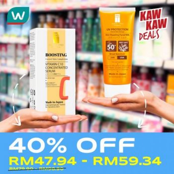 Watsons-Skincare-40-OFF-Promotion-11-350x350 - Beauty & Health Johor Kedah Kelantan Kuala Lumpur Melaka Negeri Sembilan Pahang Penang Perak Perlis Promotions & Freebies Putrajaya Sabah Sarawak Selangor Skincare Terengganu 