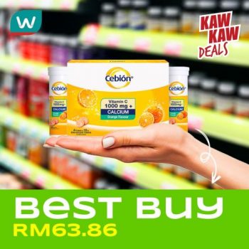 Watsons-Vitamin-C-Supplements-Promotion-35-off-2-350x350 - Beauty & Health Health Supplements Johor Kedah Kelantan Kuala Lumpur Melaka Negeri Sembilan Pahang Penang Perak Perlis Personal Care Promotions & Freebies Putrajaya Sabah Sarawak Selangor Terengganu 