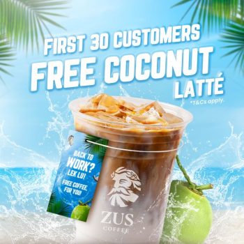 Zus-Coffee-Free-Iced-Coconut-Latte-Promo-350x350 - Beverages Food , Restaurant & Pub Johor Kedah Kelantan Kuala Lumpur Melaka Negeri Sembilan Pahang Penang Perak Perlis Promotions & Freebies Putrajaya Sabah Sarawak Selangor Terengganu 